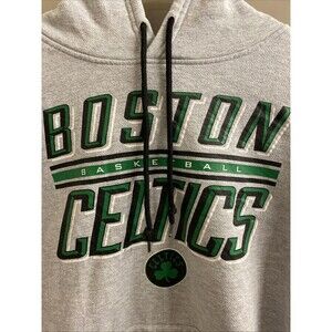 NBA Celtics Men’s Gray Small Hoodie